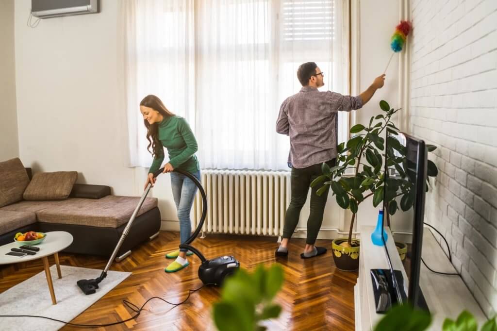 Save time by cleaning your home in less time 1