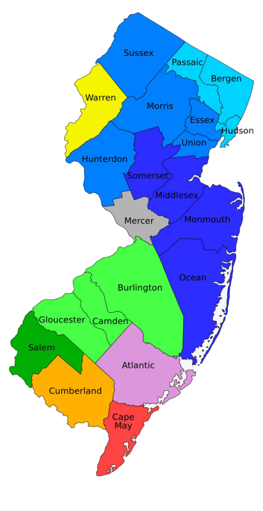 service areas in new jersey